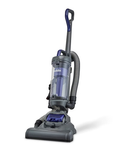 Blue upright stick vacuum - blue, 2l