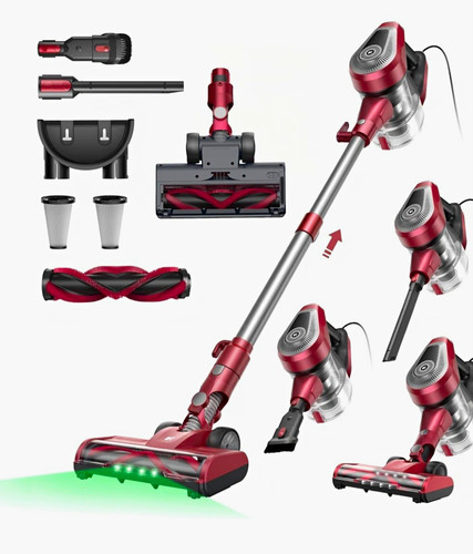 Corded bagless stick vacuum - corded,